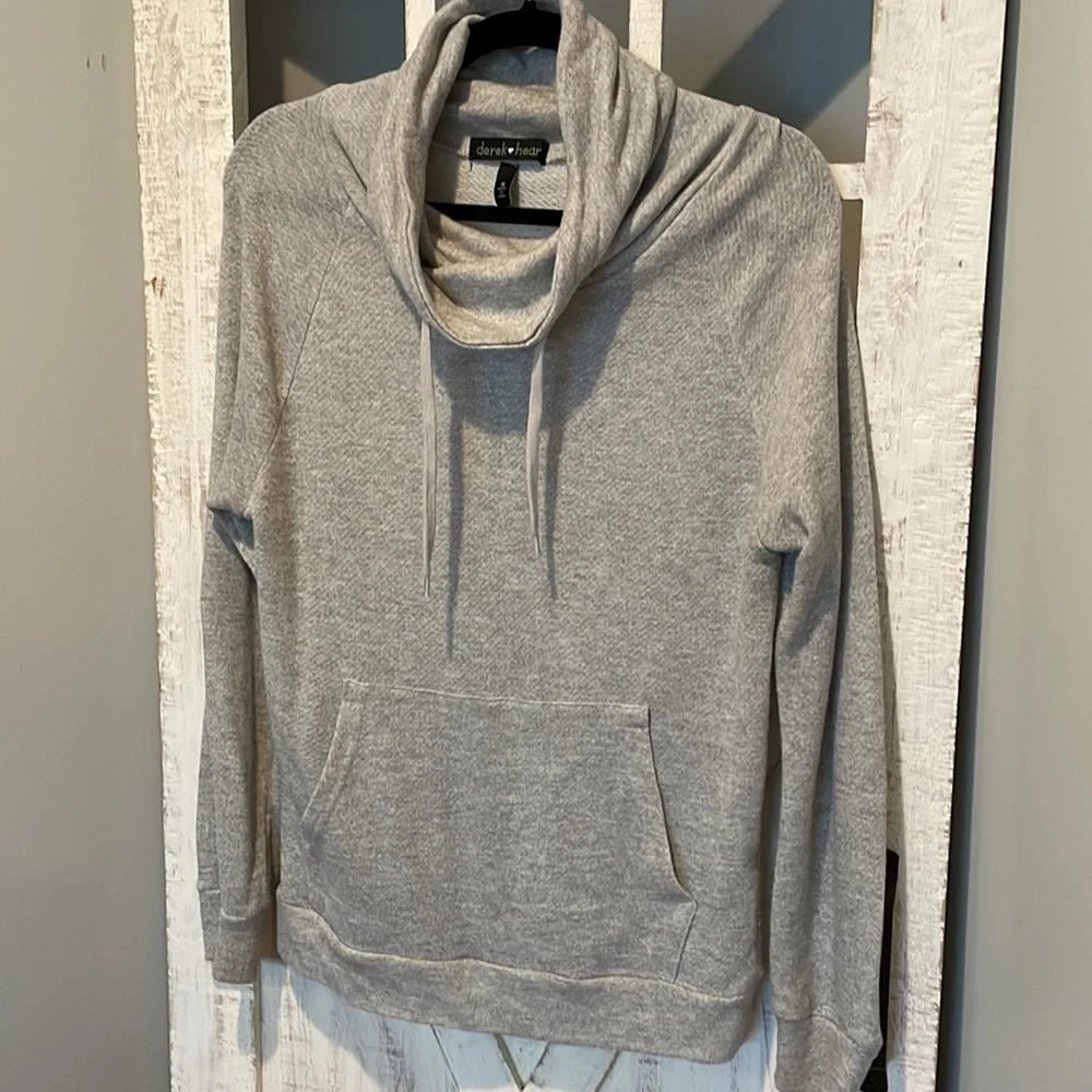 Woman’s Lightweight Cowl Neck Sweatshirt - Picture 2 of 5